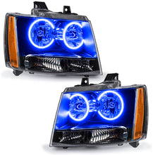 Load image into Gallery viewer, Oracle Lighting 07-14 Chevrolet Tahoe Pre-Assembled LED Halo Headlights -Blue SEE WARRANTY