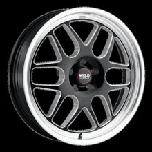 Load image into Gallery viewer, Weld Solana Drag 17x5 / 6x139.7 BP / ET-25 / 106.1mm Bore - Gloss Black MIL DIA Wheel