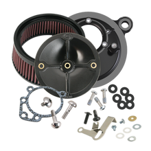 Load image into Gallery viewer, S&amp;S Cycle 99-06 BT w/ S&amp;S Super E/G Carburetor Stealth Air Cleaner Kit w/o Cover