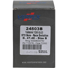 Load image into Gallery viewer, Vertex Piston 02-24 Yamaha YZ 85 85cc Cast Race Evolution Piston Kit