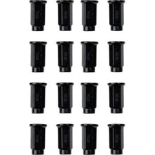 Load image into Gallery viewer, ITP Lug Nuts (Box of 16) - 10x1.25 Flat Base / 14mm Head - Black