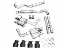 Load image into Gallery viewer, AWE 2024 Ford Mustang Dark Horse S650 RWD SwitchPath Catback Exhaust w/ Quad Diamond Black Tips