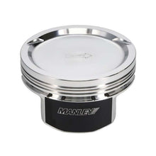 Load image into Gallery viewer, Manley Chevy LS Series 4.001in Bore 1.115in CH -29.00 CC Dish Platinum Series Pistons - Set of 8