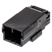 Load image into Gallery viewer, NAMZ AMP Multilcok 3-Position Male Wire Cap Housing (HD 73103-96BK)