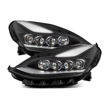 Load image into Gallery viewer, AlphaRex 17-22 Tesla Model 3/20-23 Model Y NOVA-Series LED Proj Headlights Blk w/Actv Lgt &amp; Seq.Sig