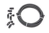 Radium Engineering 8AN Universal PTFE Hose Kit - Black Carbon
