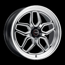 Load image into Gallery viewer, Weld Racing 17x10 Laguna Drag 5x115 ET30 BS6.68 Gloss BLK MIL DIA 78.1