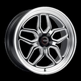 Weld Racing 20x8 Laguna 5x114.3 ET00 BS 4.5 Gloss BLK MIL DIA 78.1