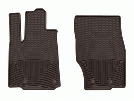 WeatherTech 22-23 Jeep Grand Cherokee WL (Incl. 2022 4xe) Front Rubber Mats - Cocoa