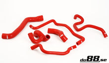 Load image into Gallery viewer, do88 92-97 Opel Calibra 2.0T/89-95 Opel Vectra A 2.0T (C20LET) Coolant Hoses - Red