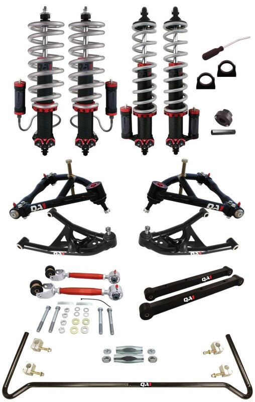 QA1 78-93 GM B-Body Level 3 Drag Kit 2.0 w/ Shocks