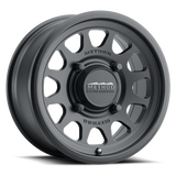 Method MR414 Bead Grip 14x7 / 4+3/13mm Offset / 4x156 / 132mm CB Matte Black Wheel