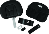 Kuryakyn Plug-N-Go Driver Backrest With Pouch