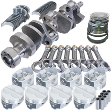 Load image into Gallery viewer, Eagle Chevy 350 1Pc 3.750in Crank 5.700in I-Beam Rods -10cc 4.030in Pistons Rotating Assembly