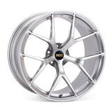 BBS FI-R Evo 21x12 / Center-Lock / ET45 / CB 84 - Diamond Silver Wheel (Porsche 992 GT3)