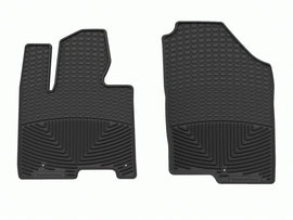 WeatherTech 22-23 Hyundai Tucson (Incl. Hybrid) / Santa Cruz Front Rubber Mats - Black