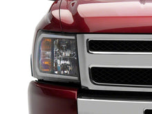 Load image into Gallery viewer, Raxiom 07-13 Chevrolet Silverado 1500 Axial Headlights w/ SEQL LED Bar- Blk Housing (Clear Lens)