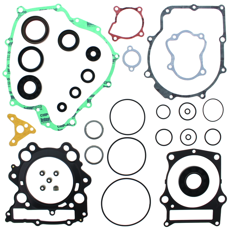 QuadBoss 02-08 Yamaha YFM660 Grizzly 4x4 Complete Gasket Set w/ Oil Seal