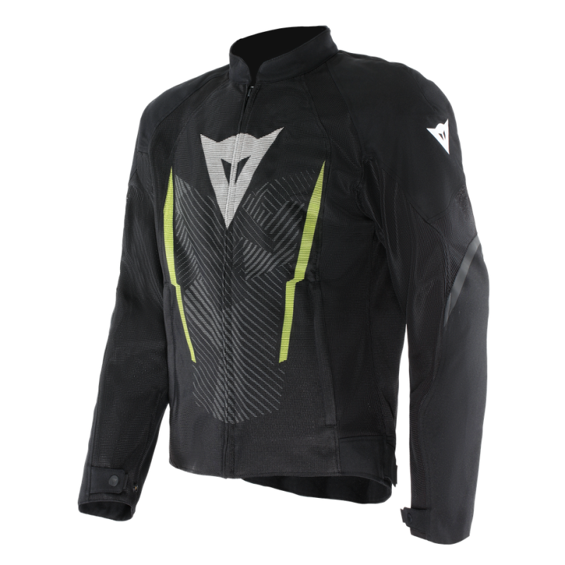 Dainese Herosphere Air Tex Jacket Black/White/Yellow Fluorescent Size - 62