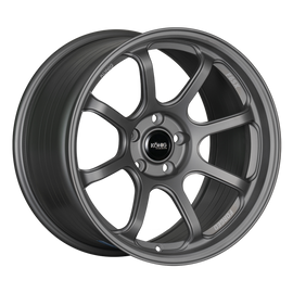 Konig Forged F6SX 18x9.5 5x112 ET30 Satin Grey Wheel (Knurled Bead)