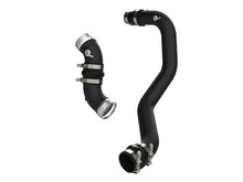 Load image into Gallery viewer, aFe 06-10 GM Diesel Trucks V8 6.6L BladeRunner Aluminum Hot &amp; Cold Charge Pipe Kit - Black