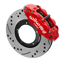 Load image into Gallery viewer, Wilwood 69-83 Porsche 911 Front Superlite Brake Kit 3.5in MT Drilled &amp; Slotted - Red