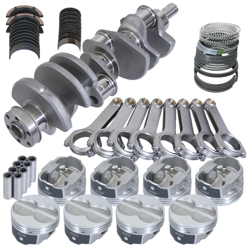 Eagle Ford 351W SVO 4.000in Crank 2.750in Mains 6.200in H-Beam 4.030in Pistons Rotating Assembly