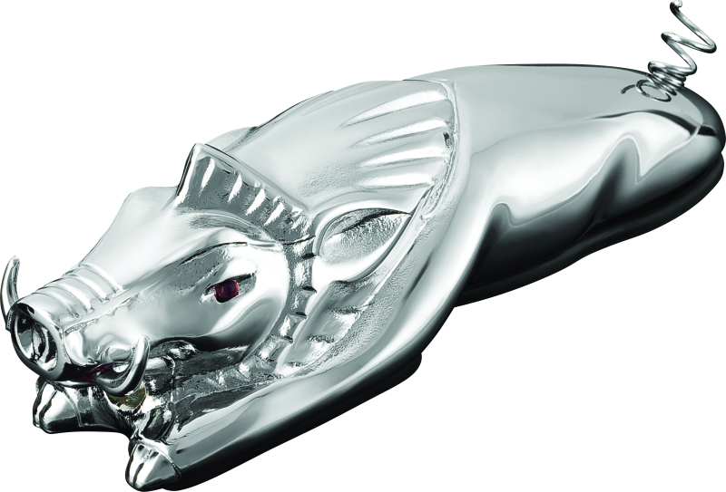 Kuryakyn Wild Boar Fender Ornament Chrome