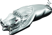 Load image into Gallery viewer, Kuryakyn Wild Boar Fender Ornament Chrome