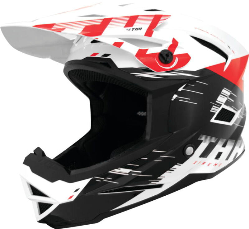 THH Helmets T-42 BMX Xtreme  White/Red - XS