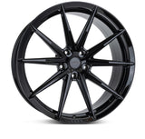 Vossen HFX-2 23x10 - 5x120 - ET32 - Mid - 72.56 - Gloss Black Wheel