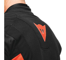 Load image into Gallery viewer, Dainese Energyca Air Tex Jacket Black/Fluorescent-Red Size - 50