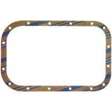 Load image into Gallery viewer, Fel-Pro Geo Metro OS 30540 C Engine Oil Pan Gasket Set Blue Stripe cork-rubber