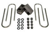 Tuff Country 87-01 Jeep Cherokee 4wd (w/ 3.25in Rear axle) 3in Rear Block & U-Bolt Kit