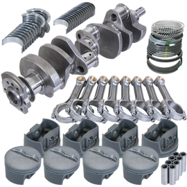 Eagle Chevy 350 3.750in Crank 5.700in I-Beam Rods -5cc Flat Top 4.030in Pistons Rotating Assembly