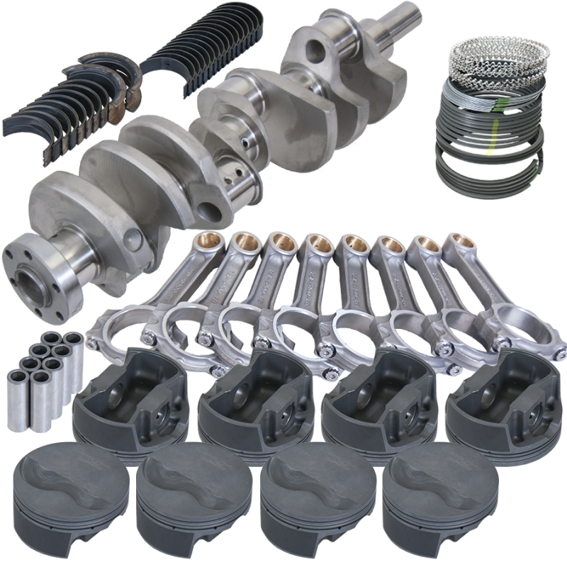 Eagle Ford 289/302 3.400in Crank 5.400in I-Beam Rods -6cc Flat Top 4.060in Pistons Rotating Assembly
