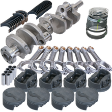 Load image into Gallery viewer, Eagle Ford 289/302 3.400in Crank 5.400in I-Beam Rods -6cc Flat Top 4.030in Pistons Rotating Assembly