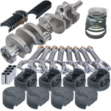 Eagle Ford 289/302 3.400in Crank 5.400in I-Beam Rods -6cc Flat Top 4.000in Pistons Rotating Assembly
