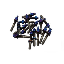 Load image into Gallery viewer, BLOX Racing Xtreme Titanium Intake/Exhaust Manifold Studs Burnt 45mm 8-Piece Kit