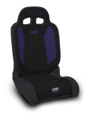 PRP EnduroDaily Reclining Suspension Seat - Black/Purple Tweed - Driver