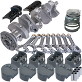 Eagle Chevy 350 3.480in Crank 6.000in I-Beam Rods -5cc Flat Top 4.000in Pistons Rotating Assembly