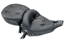 Load image into Gallery viewer, Mustang 80-88 Harley Electra Glide, Tour Glide Wide Touring 1PC Seat Regal w/Studs - Black