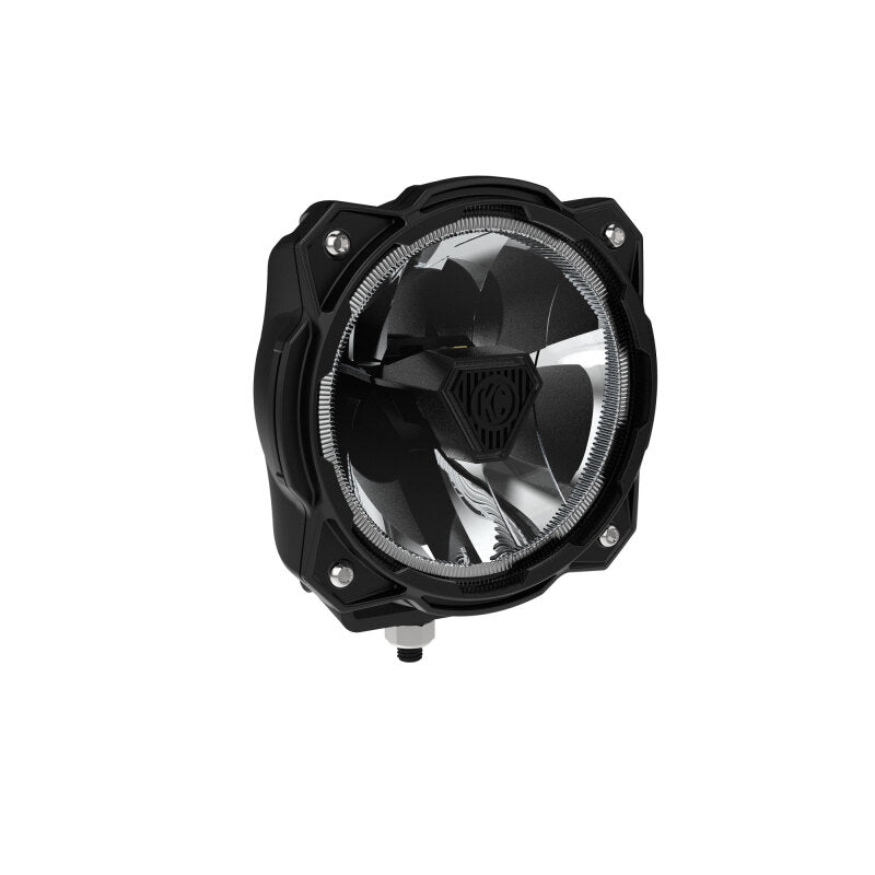 KC HiLiTES Gravity Titan LED 6in. - Pair Pack (SAE Driving Beam)