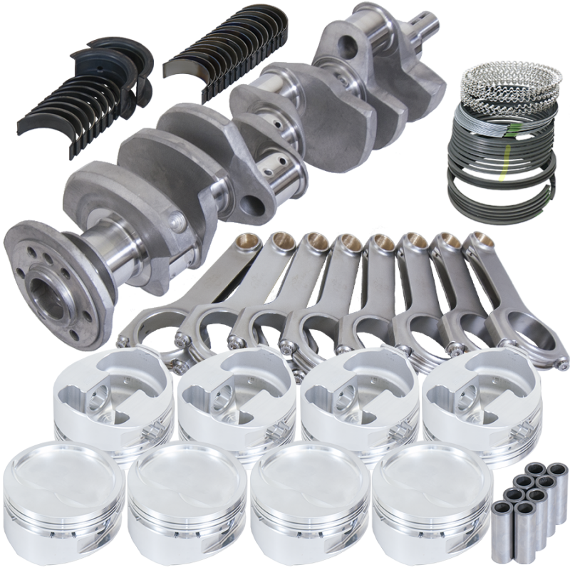 Eagle Chevy 350 3.750in Crank 6.000in H-Beam -28cc 4.030in Pistons Rotating Assembly