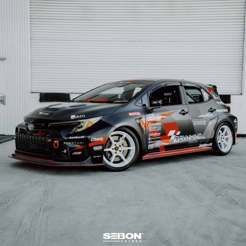 Seibon 2023 Toyota GR Corolla VS-Style Dry Carbon Hood  - Gloss Finish