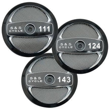 Load image into Gallery viewer, S&amp;S Cycle 111in Air Cleaner Cover - Gloss Black