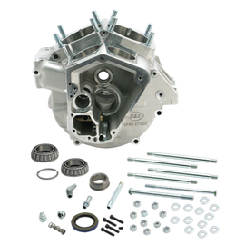 S&S Cycle 70-84 BT w/ 3-5/8in Bore Super Stock Alternator Style Crankcase - Natural