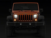 Load image into Gallery viewer, Raxiom07-18 Jeep Wrangler JK LED Halo Projector Headlights- Chrome Housing (Clear Lens)