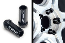 Load image into Gallery viewer, Cusco Universal Wheel Lug Nut Set M12 x P1.5mm - Black (20pcs)