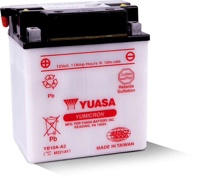 Yuasa YB10A-A2 Yumicron 12-Volt Battery